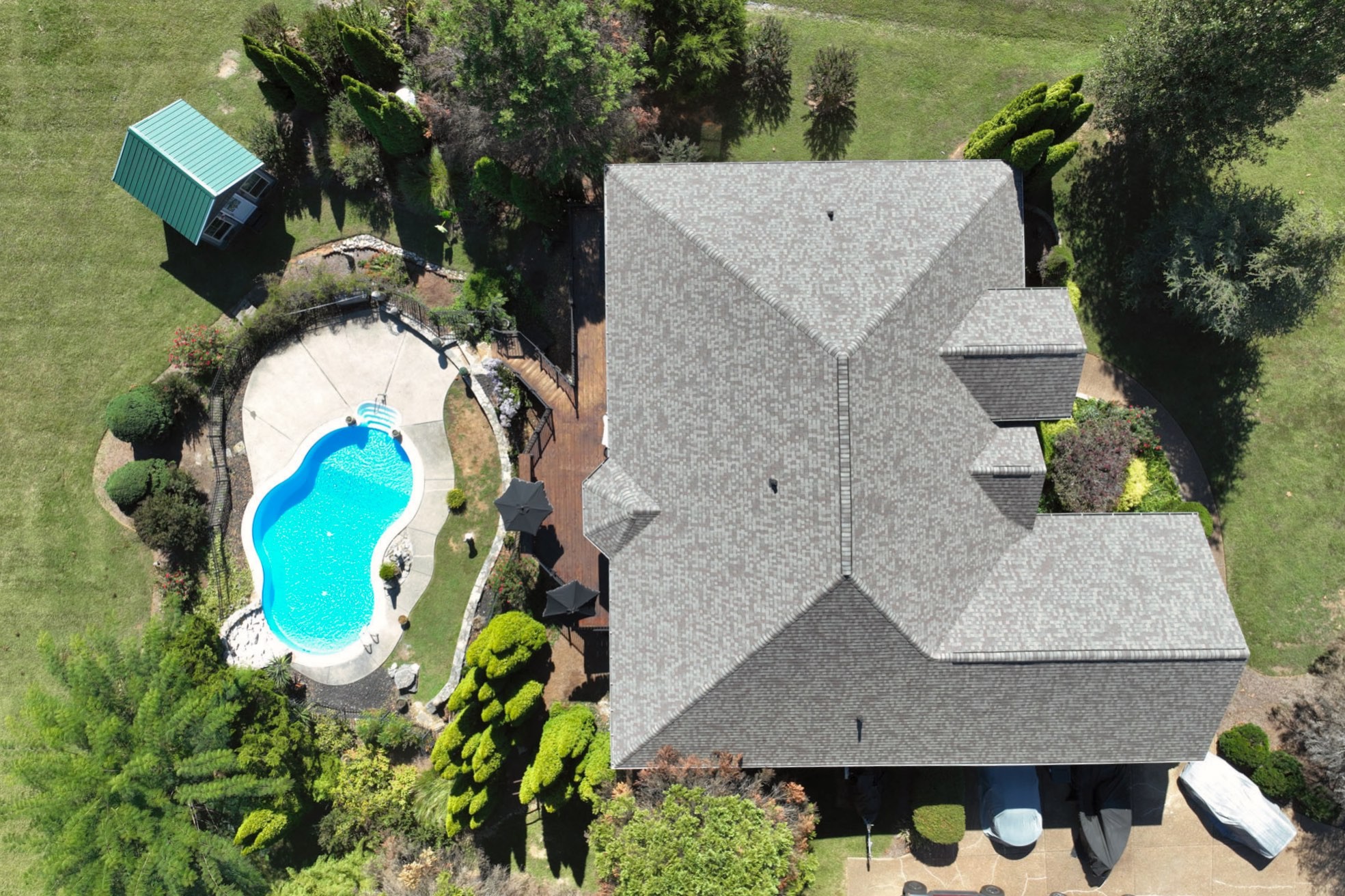 222 Ridgewater Way Mount Juliet, TN 37122 - Photo 36 of 41 an aerial view of a house