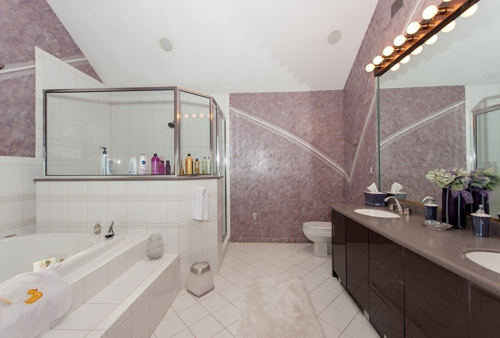 42 Magnolia Road Sharon, MA 02067 - Photo 15 of 24 a bathroom with a sink mirror and toilet