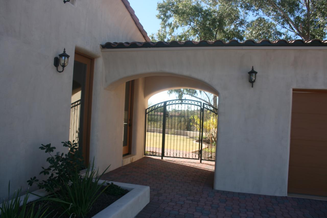 37002 Mule Train Road Carefree, AZ 85377 - Photo 5 of 28 side gate between garage and home