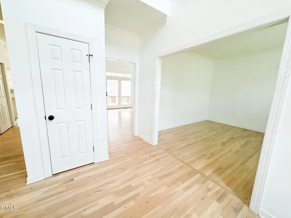 a view of empty room