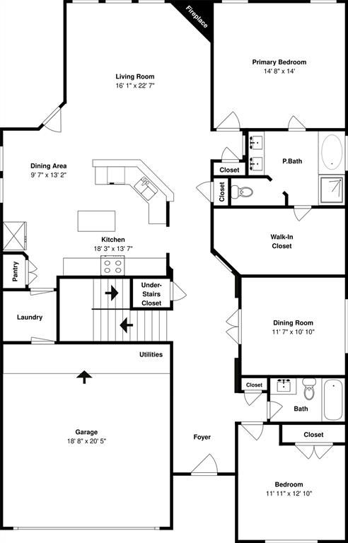 506 Robinson Way Fate, TX 75189 - Photo 30 of 30 View of home floor plan