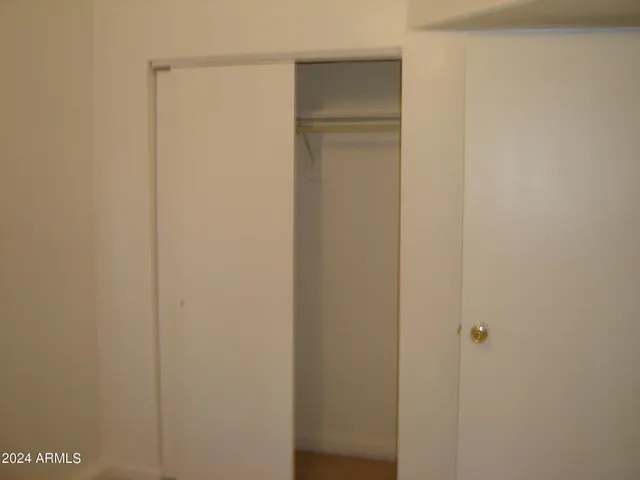 a close up view of a door