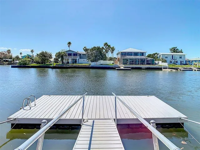a view of a lake from a balcony