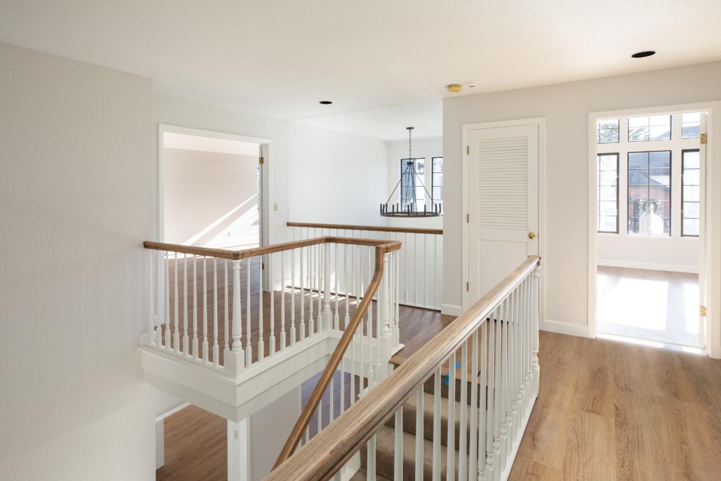 11 Fairway Place Half Moon Bay, CA 94019 - Photo 27 of 42 a view of staircase with railing and a window