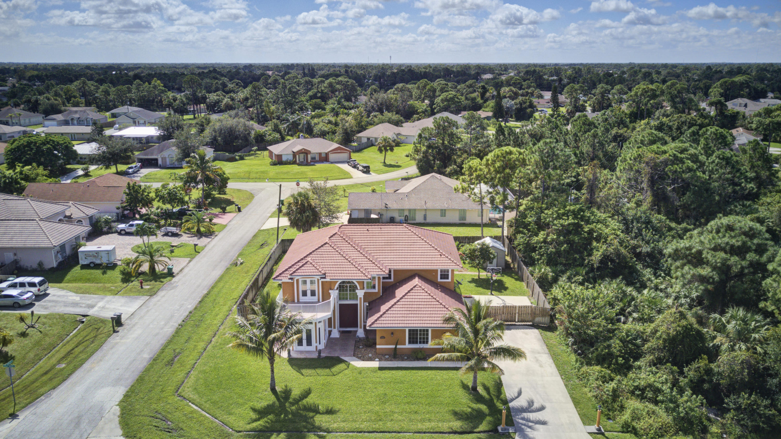 1002 Southwest Bay State Road Port St. Lucie, FL 34953 - Photo 3 of 68 Front Aerial