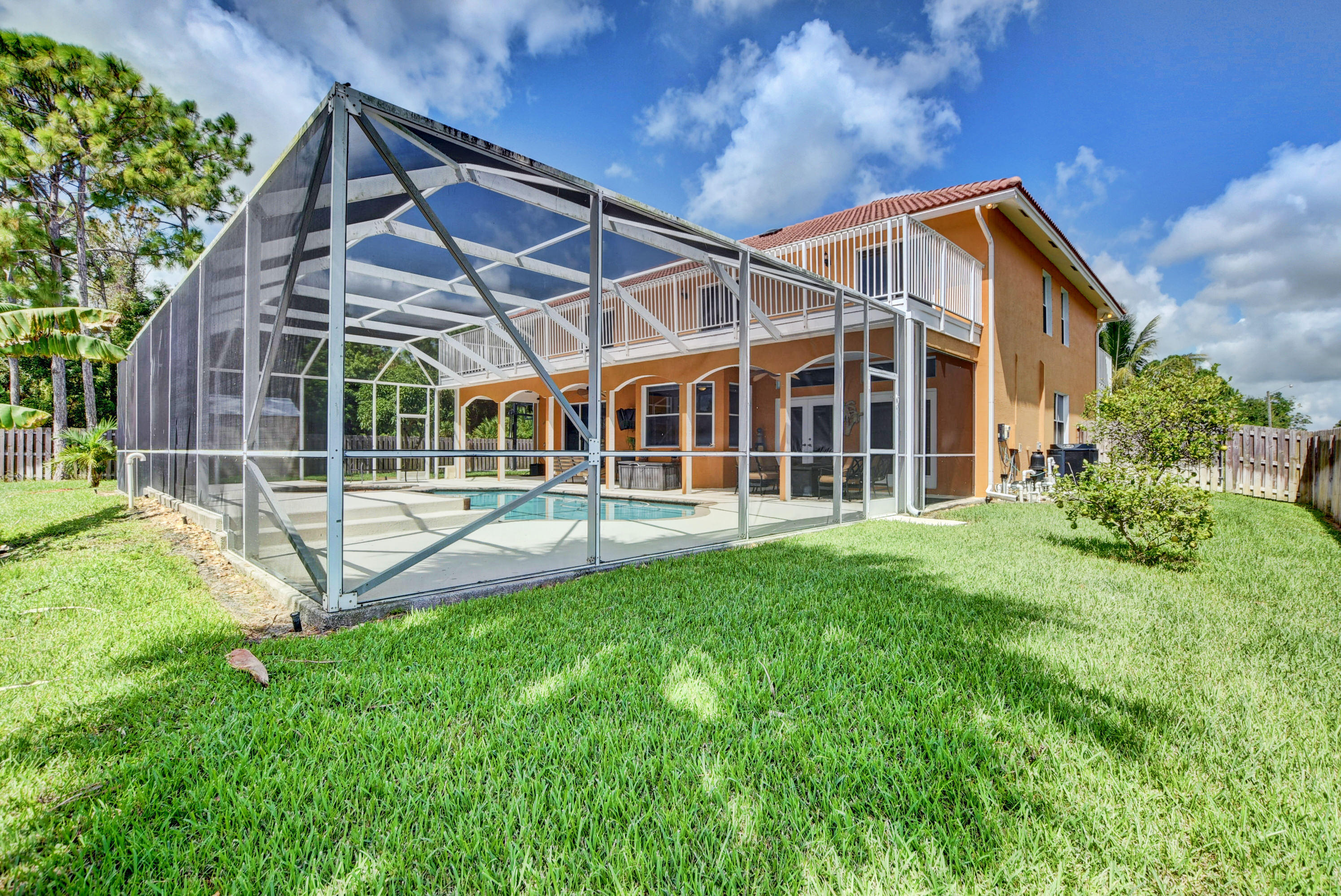 1002 Southwest Bay State Road Port St. Lucie, FL 34953 - Photo 56 of 68 Screened Pool Area
