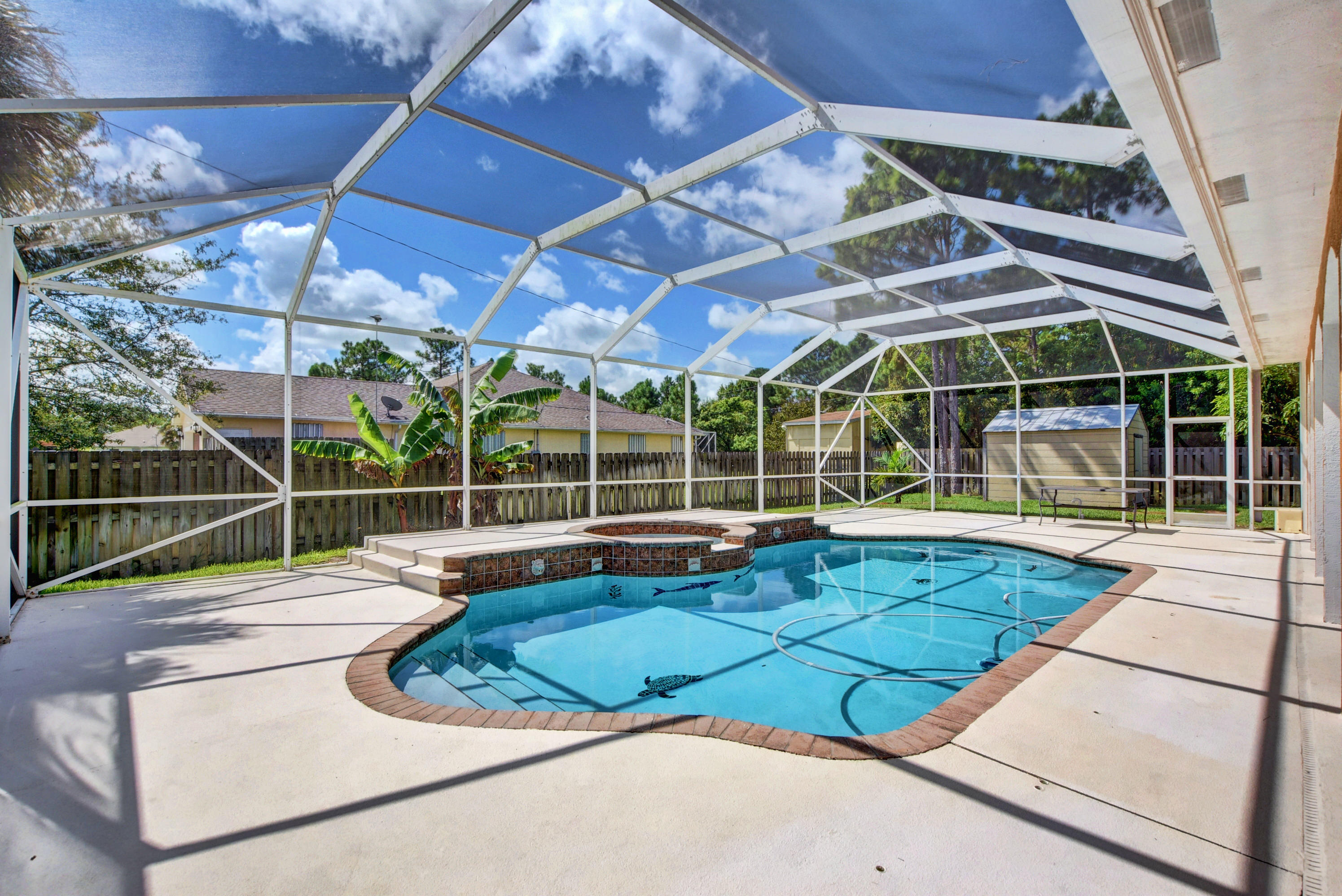 1002 Southwest Bay State Road Port St. Lucie, FL 34953 - Photo 6 of 68 Pool Area