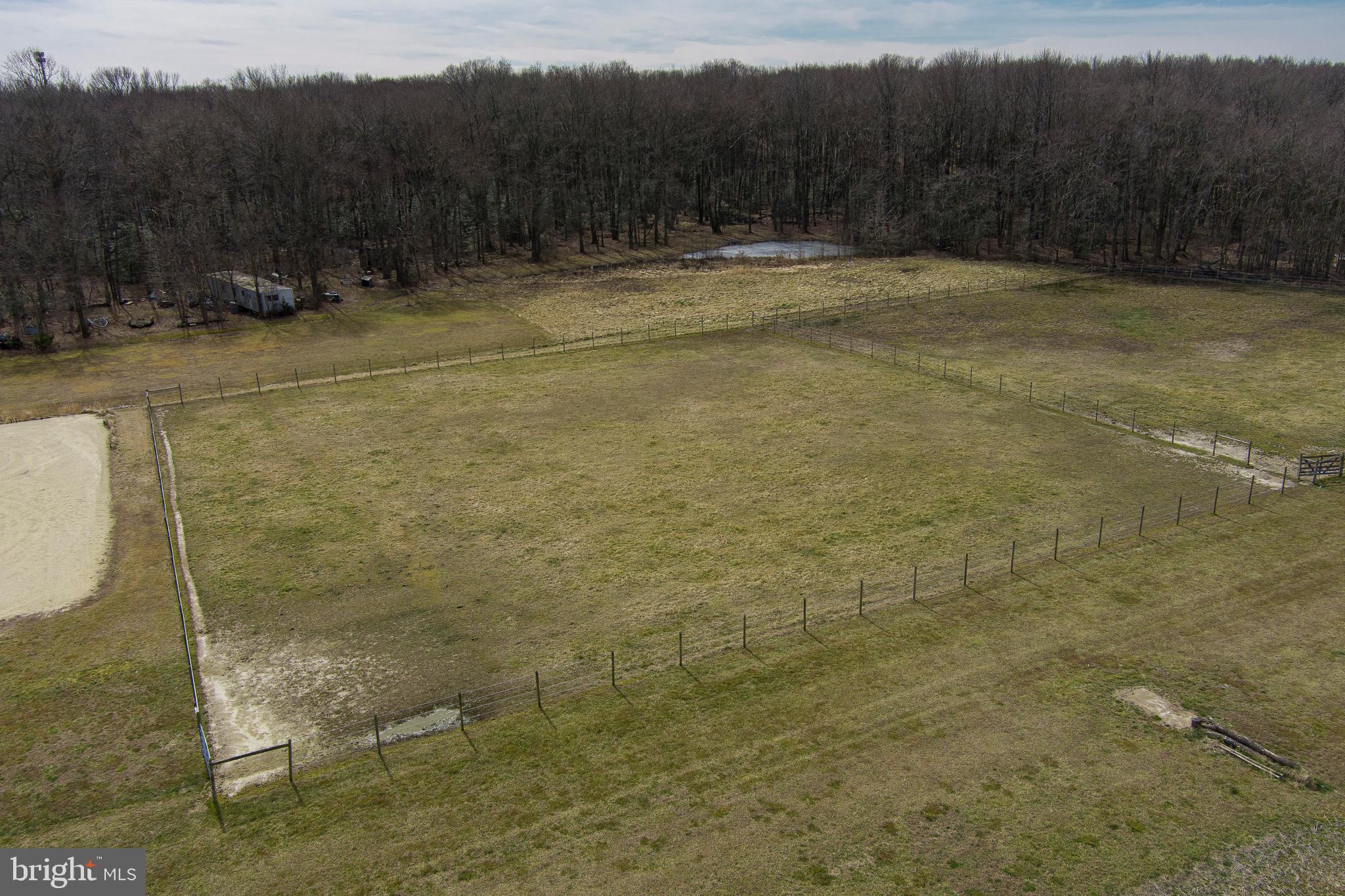 309 Duhamel Corner Road Marydel, MD 21649 - Photo 35 of 59 Aerial of Pastures 2 and 3