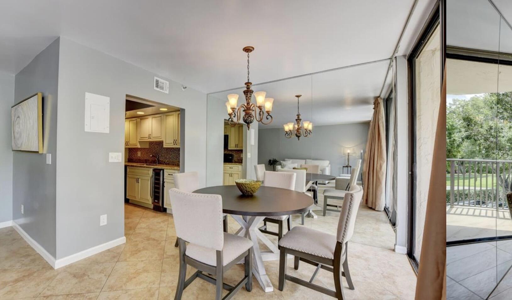 859 Jeffery Street, Unit 3030 Boca Raton, FL 33487 - Photo 3 of 24 a dining room with furniture and window