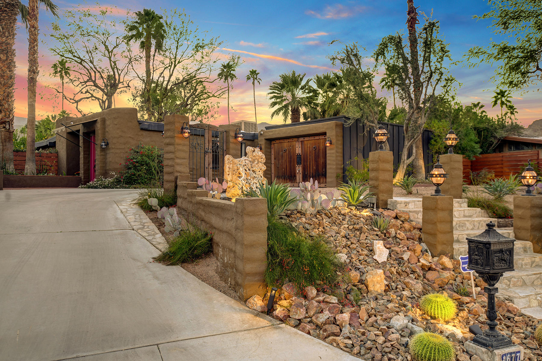 71677 Tunis Road Rancho Mirage, CA 92270 - Photo 2 of 37 a view of a street with sitting area