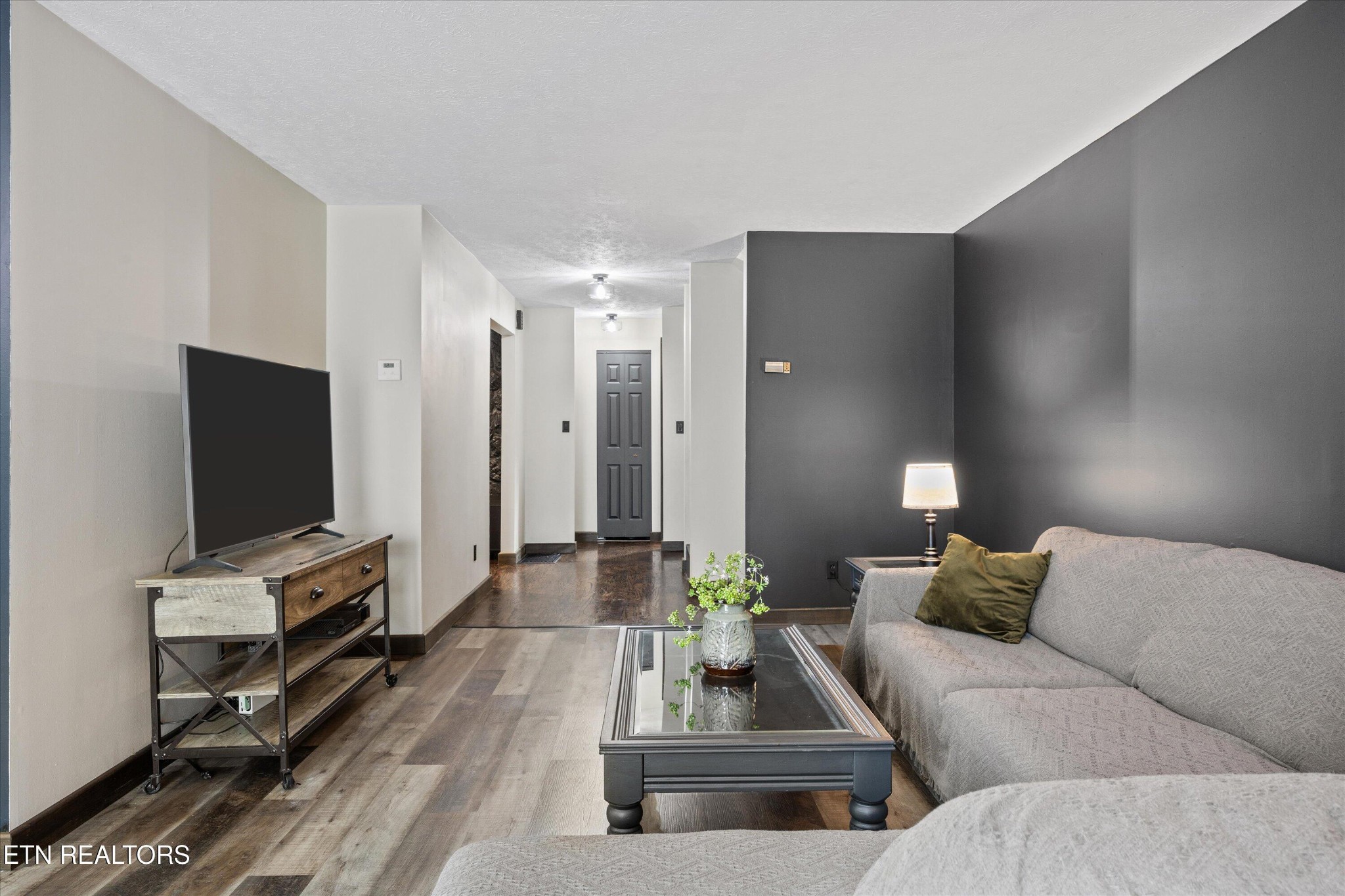 484 HC Smith Drive Oneida, TN 37841 - Photo 6 of 35 a living room with furniture and a flat screen tv