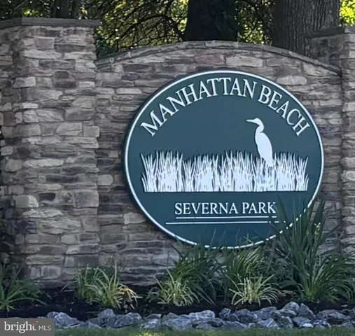 a outdoor view with a sign board