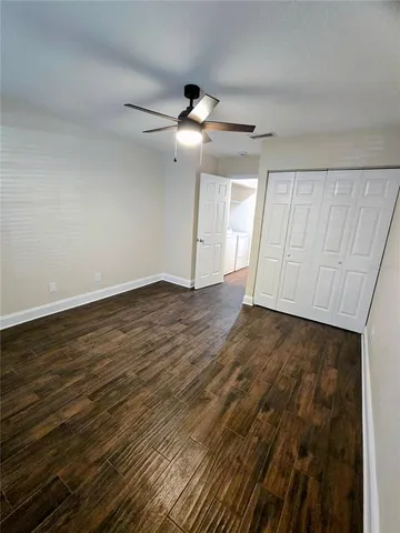 wooden floor in an empty room