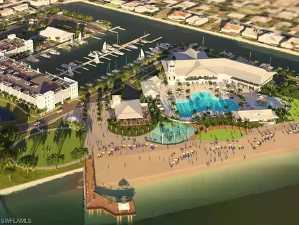 an aerial view of tennis court