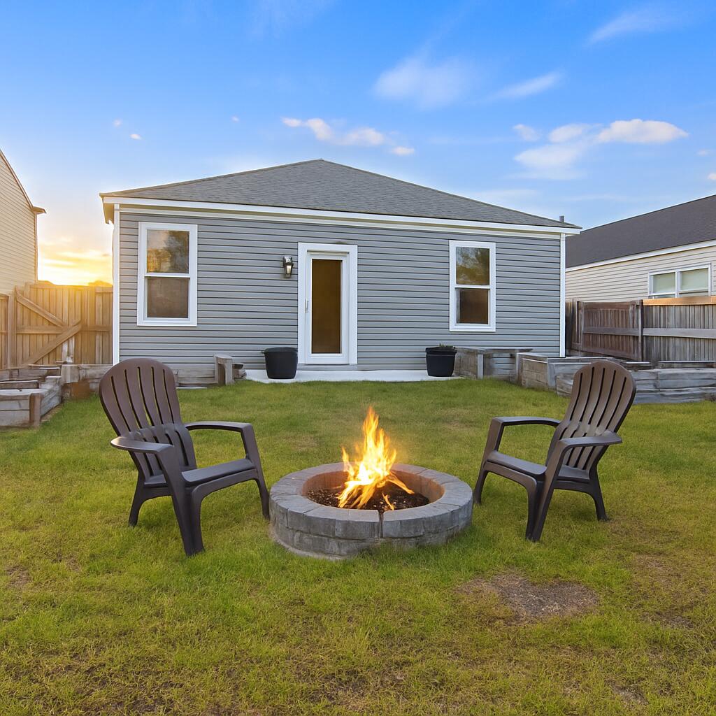 1023 Peridote Way Ladson, SC 29456 - Photo 34 of 52 Added fire to fire pit