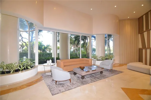 a view of a living room