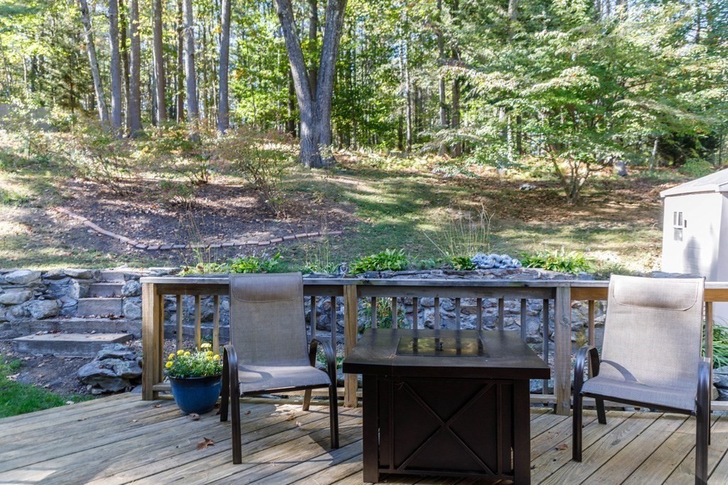 283 Mill Street Gardner, MA 01440 - Photo 21 of 30 a wooden bench sitting in front of a building