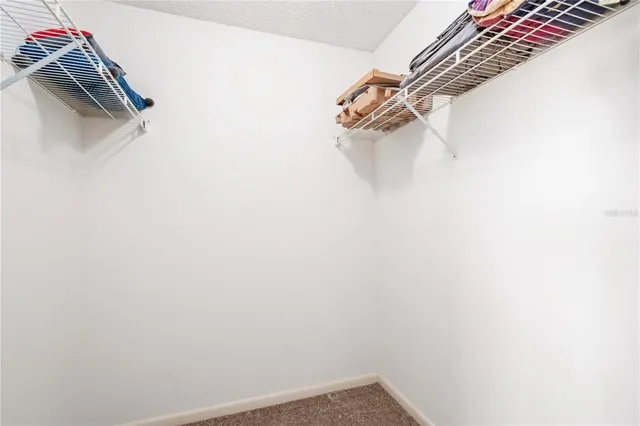 a view of walk in closet