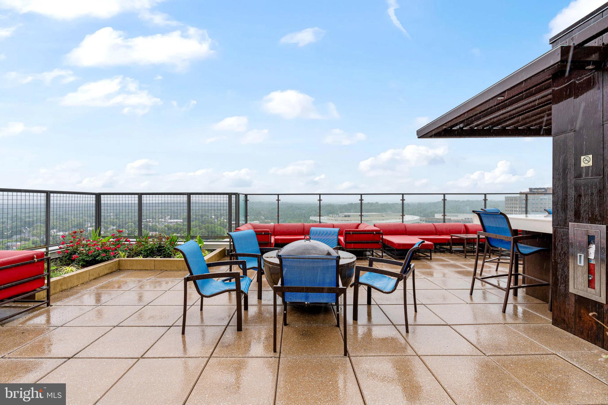 851 North Glebe Road, Unit 1407 Arlington, VA 22203 - Photo 41 of 51 a outdoor space with lots of tables and chairs