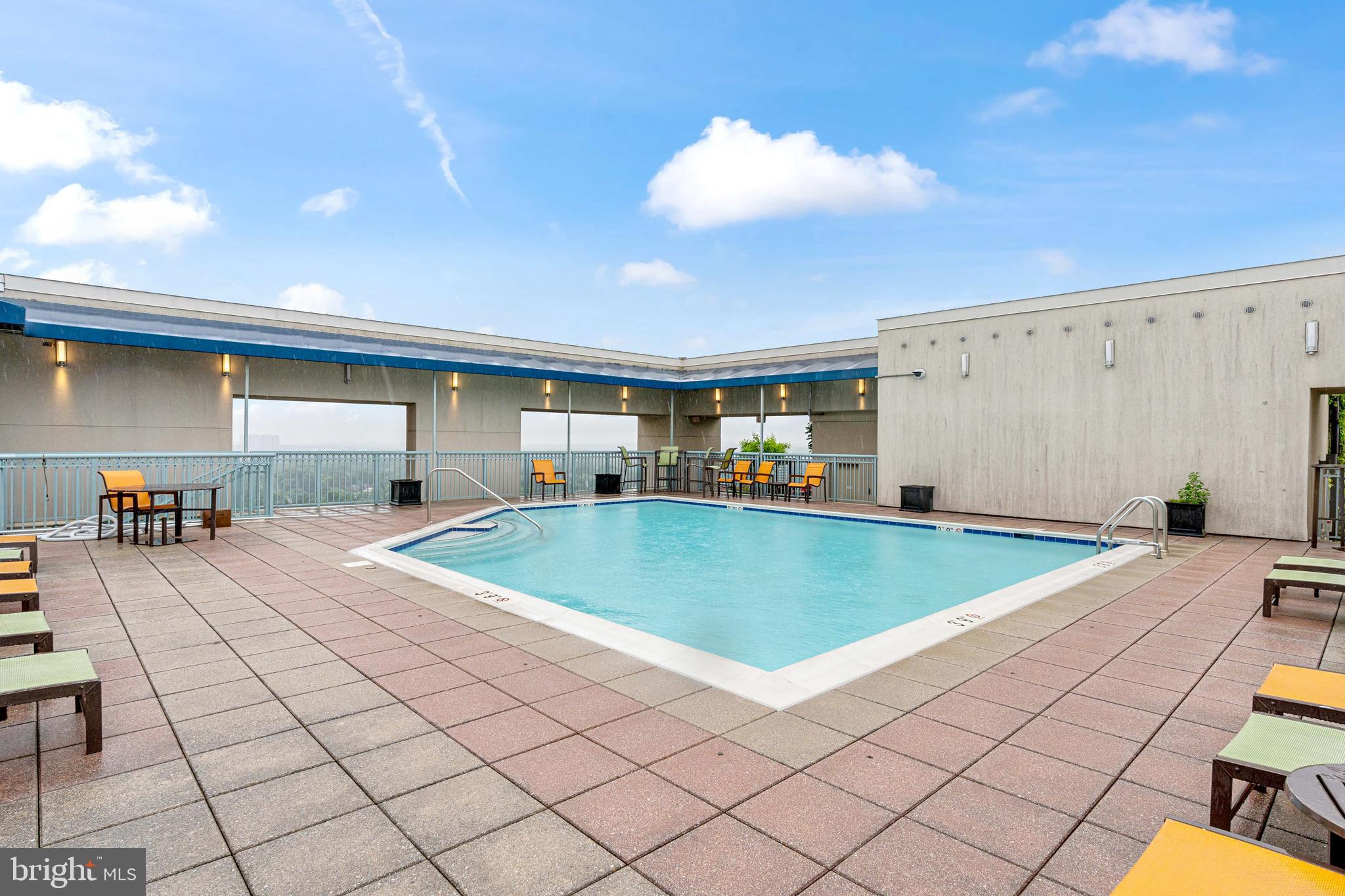 851 North Glebe Road, Unit 1407 Arlington, VA 22203 - Photo 50 of 51 a view of outdoor space pool kitchen and hall