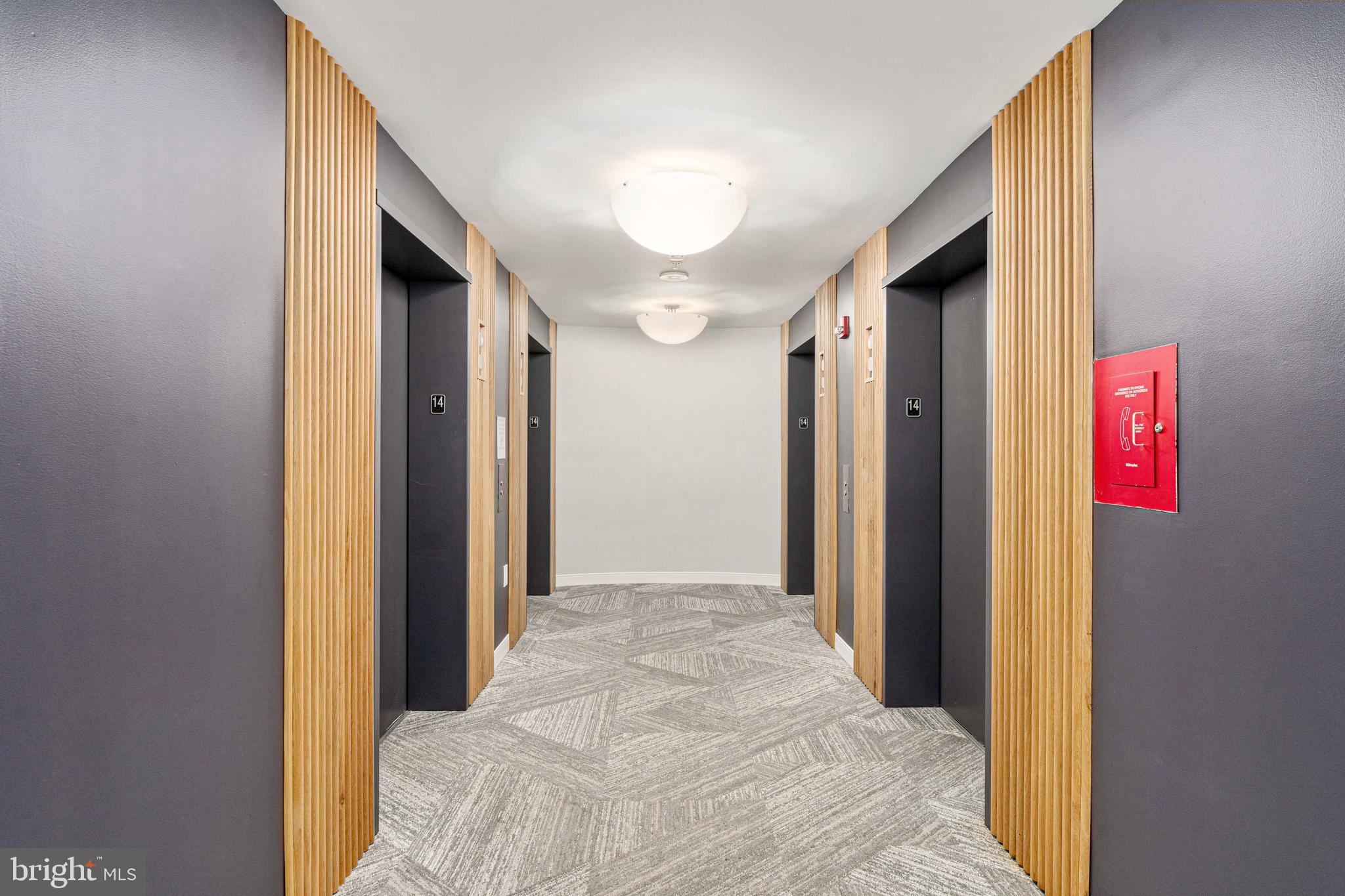 851 North Glebe Road, Unit 1407 Arlington, VA 22203 - Photo 5 of 51 a view of a hallway with entryway