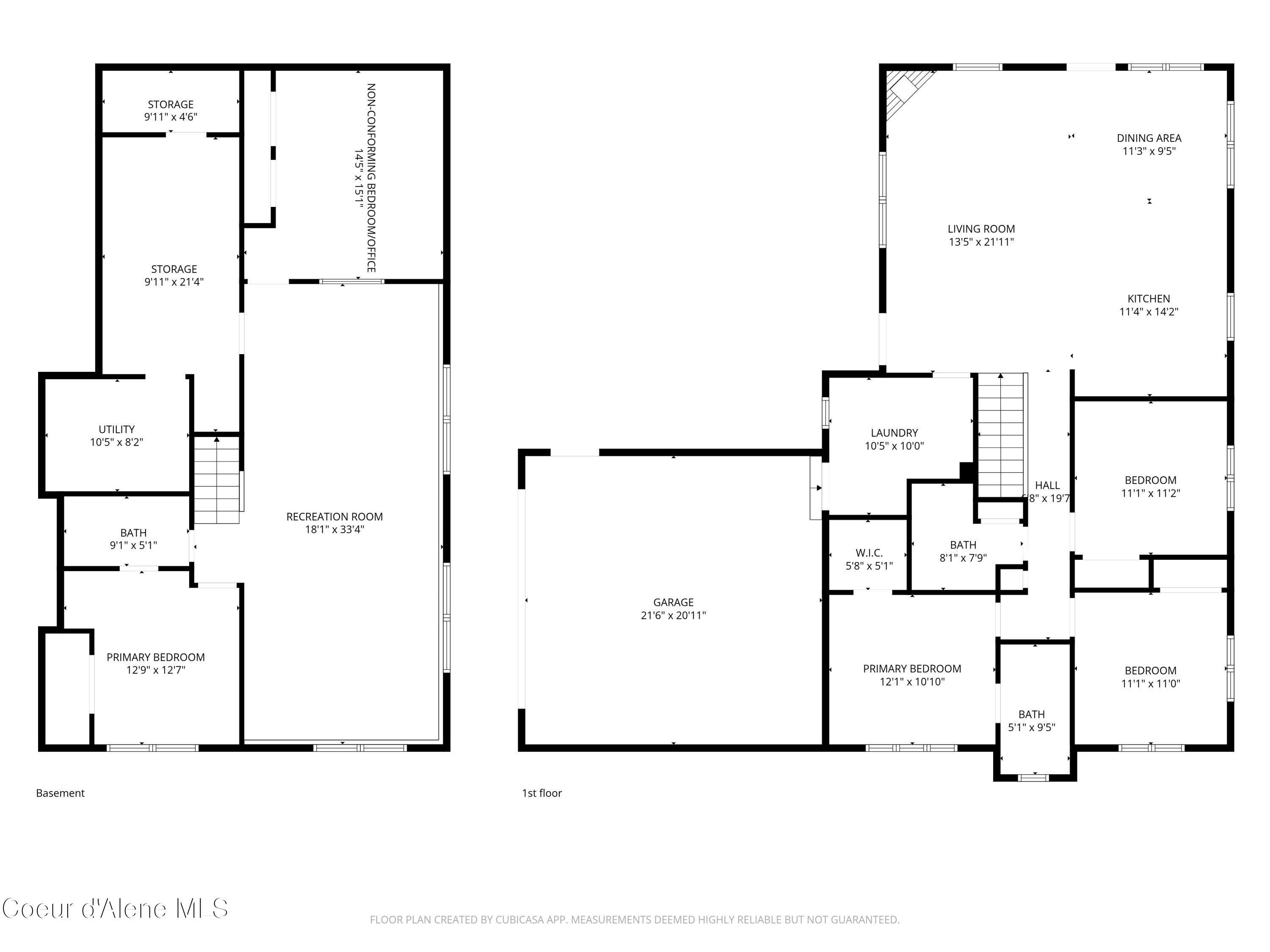 5565 Selle Road Sandpoint, ID 83864 - Photo 40 of 40 2D Floor Plan for 5565 Selle Road Suite