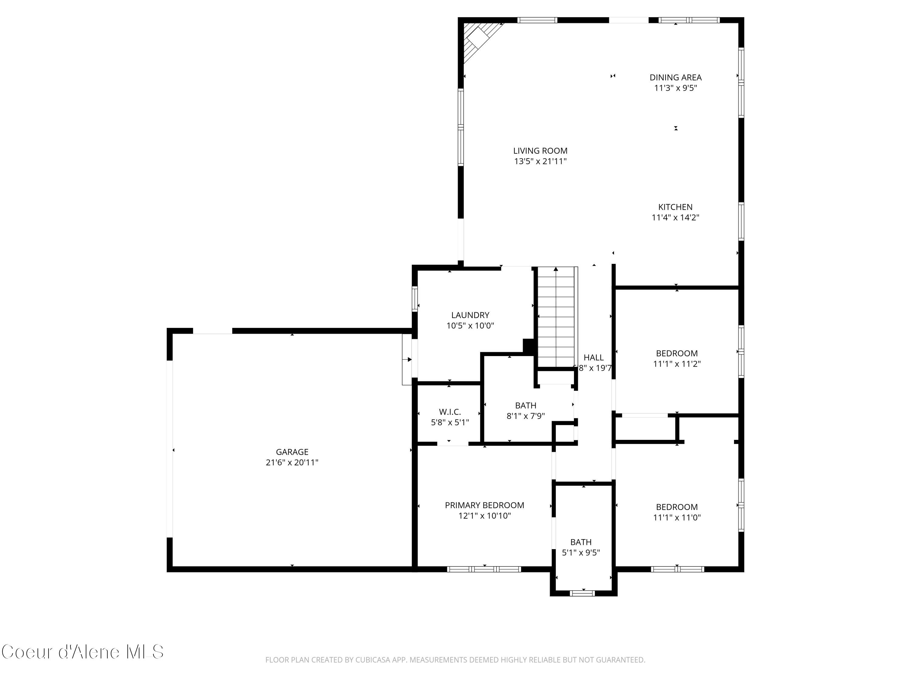 5565 Selle Road Sandpoint, ID 83864 - Photo 38 of 40 2D Floor Plan for 5565 Selle Road Suite