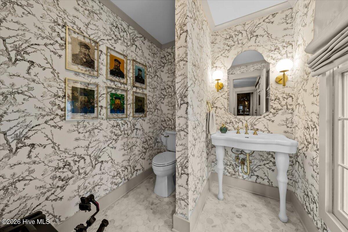 145 Steelman Road Southern Pines, NC 28387 - Photo 10 of 63 Downstairs guest bathroom