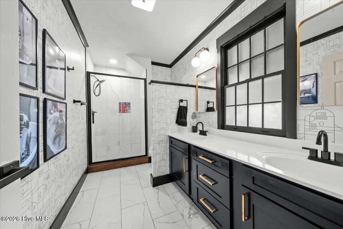 145 Steelman Road Southern Pines, NC 28387 - Photo 48 of 63 Bedroom 4 ensuite bathroom