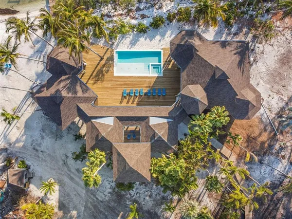 a outdoor living space with patio furniture