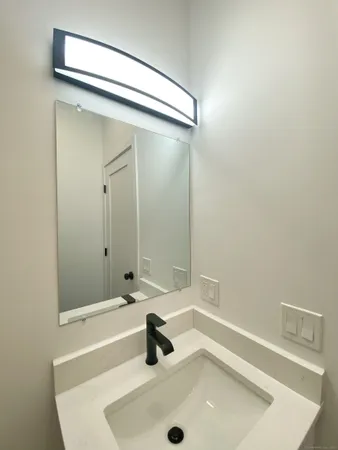 a bathroom with a sink and a tub