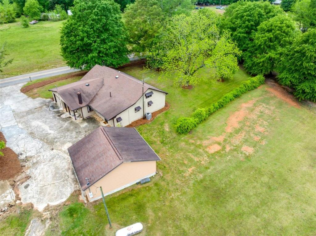 2630 Prospect Road Toccoa, GA 30577 - Photo 4 of 40 an aerial view of a house with garden space and street view