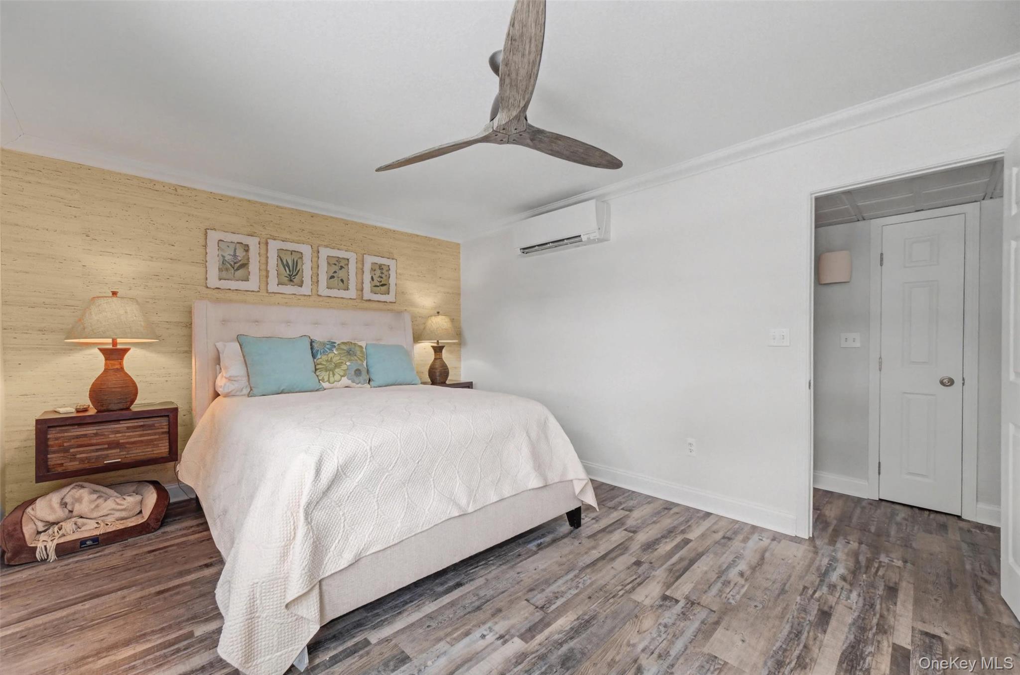 32 Hurlihe Street, Unit A Poughkeepsie, NY 12601 - Photo 15 of 21 a bedroom with a bed and wooden floor