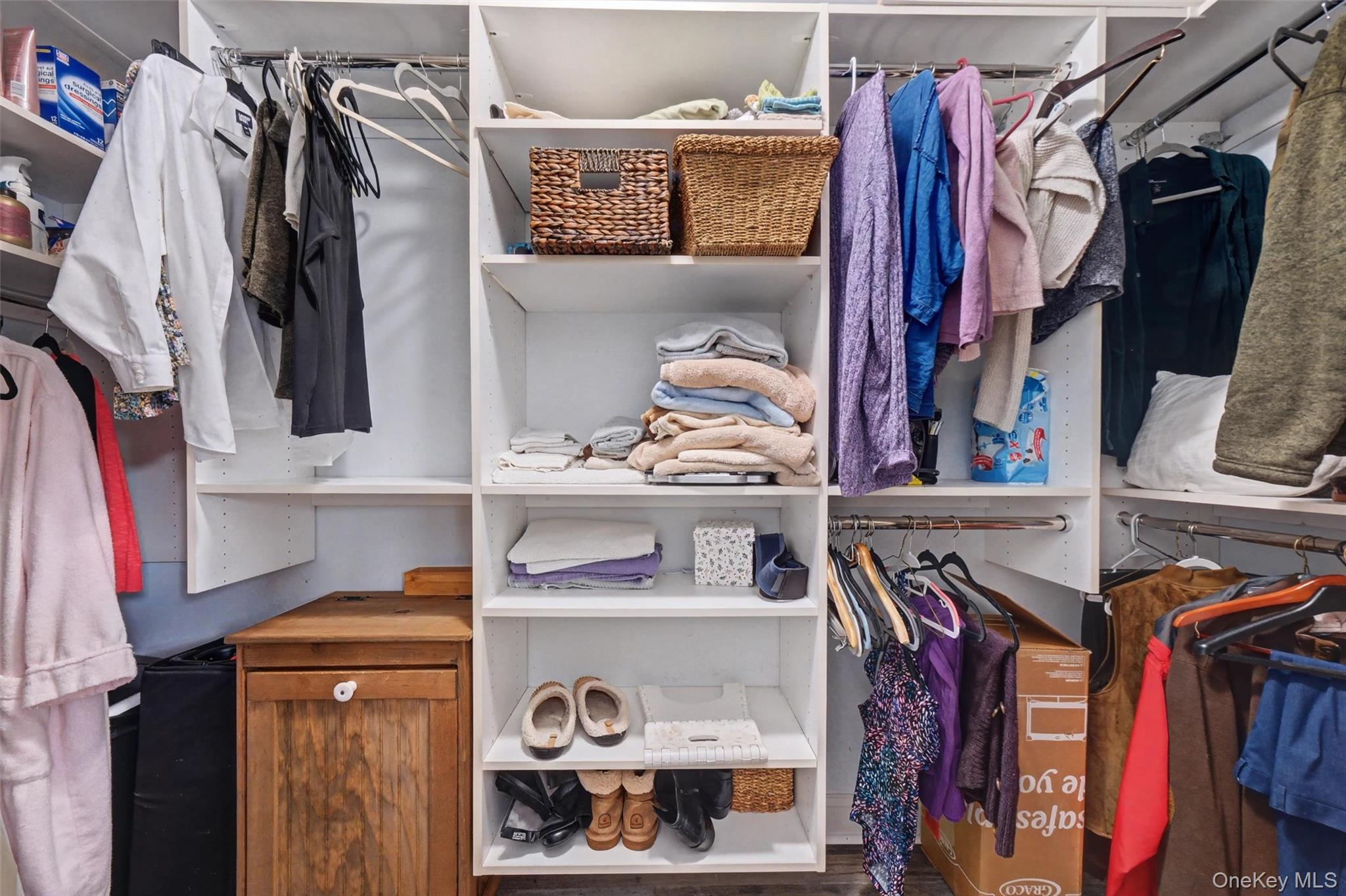 32 Hurlihe Street, Unit A Poughkeepsie, NY 12601 - Photo 18 of 21 a view of walk in closet with clothes and shoes