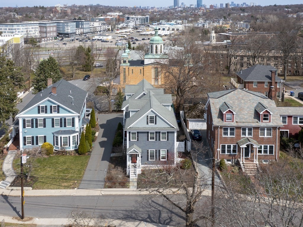 44 A Orchardhill Road, Unit A Boston, MA 02130 - Photo 31 of 37 an aerial view of a residential apartment building