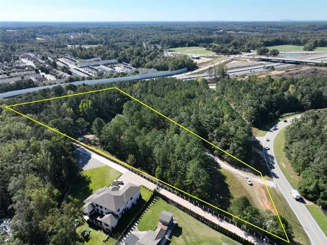 a view of a city from a balcony
