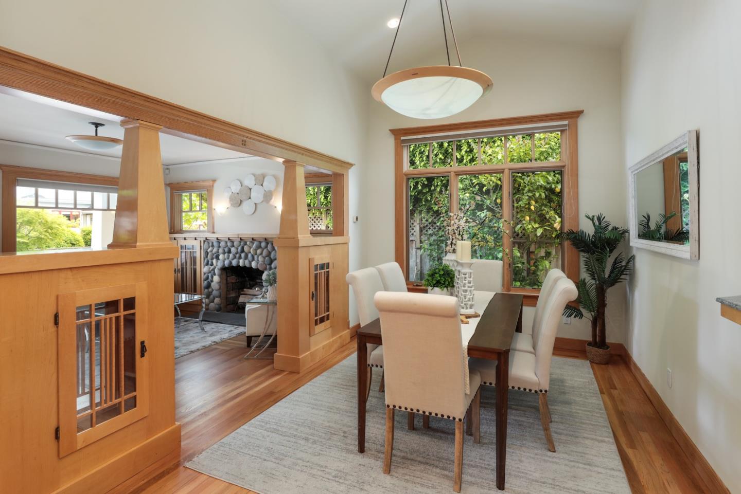 345 Berkeley Way Santa Cruz, CA 95062 - Photo 6 of 39 a view of a dining room with furniture window and wooden floor