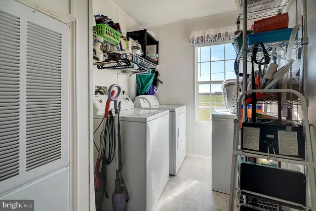 a building outdoor space with seating