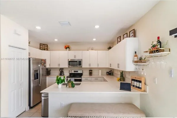 a view of outdoor space with seating