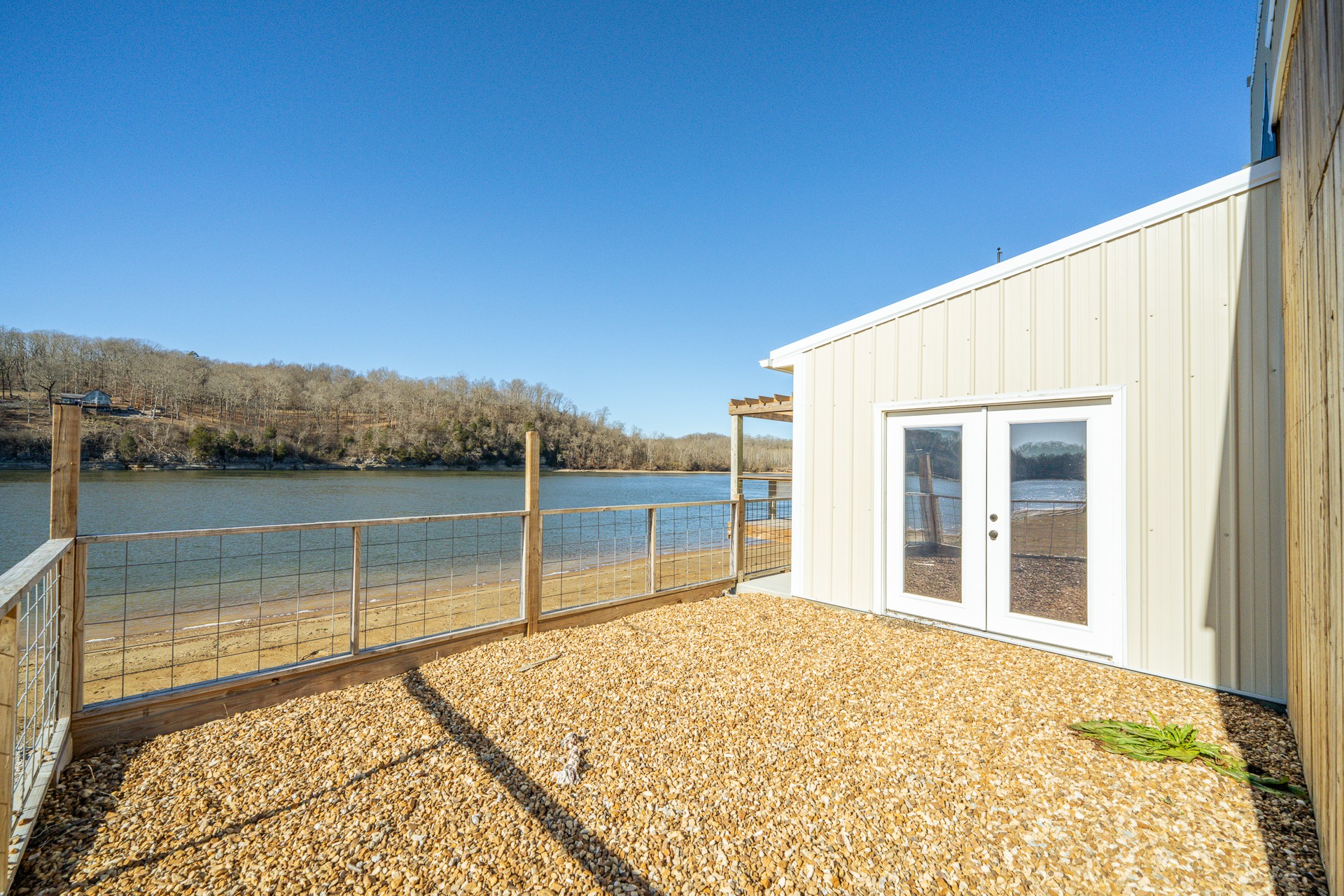 2217 Hardin Bottom River Road Clifton, TN 38425 - Photo 20 of 66 a view of a house with a lake view