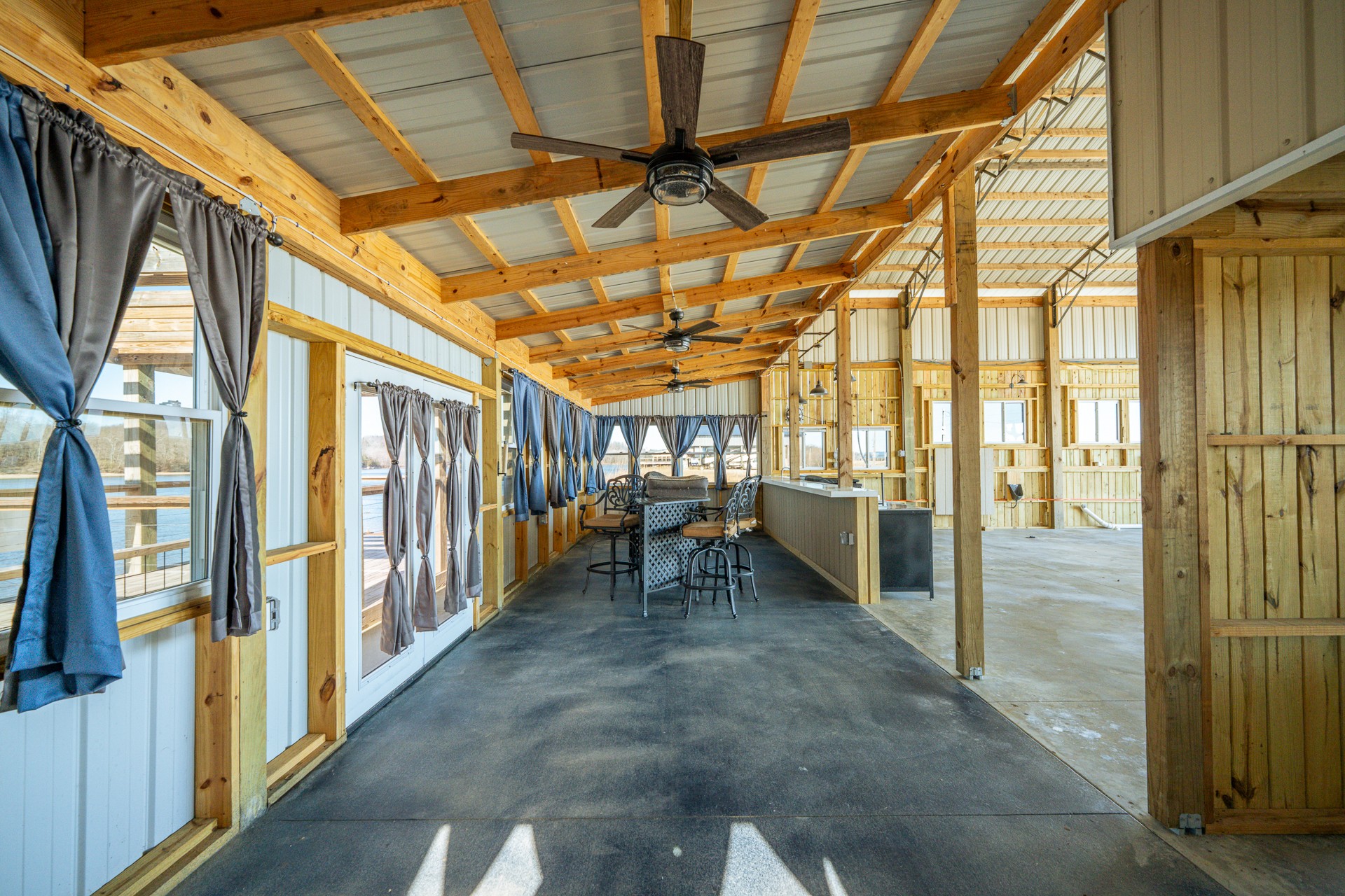 2217 Hardin Bottom River Road Clifton, TN 38425 - Photo 34 of 66 a view of a porch with furniture