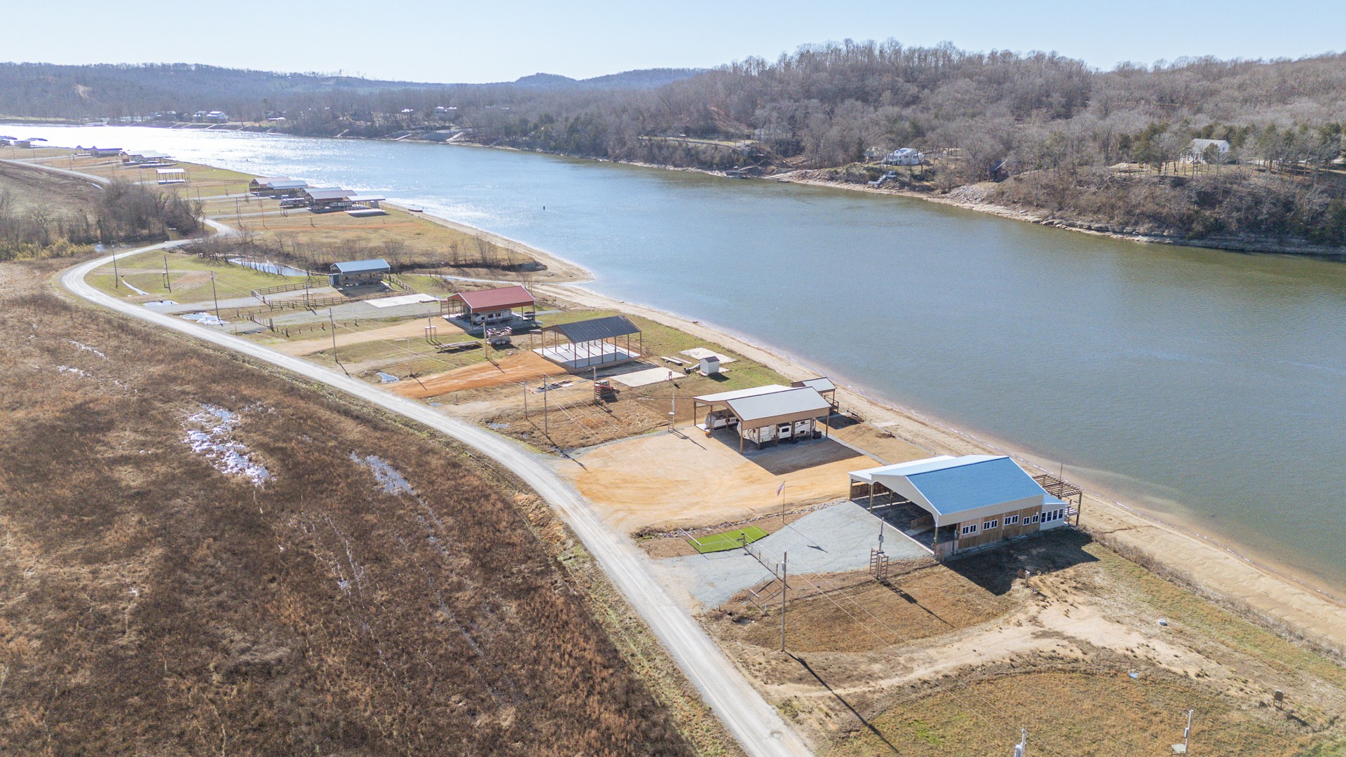 2217 Hardin Bottom River Road Clifton, TN 38425 - Photo 66 of 66 a view of a city from a terrace
