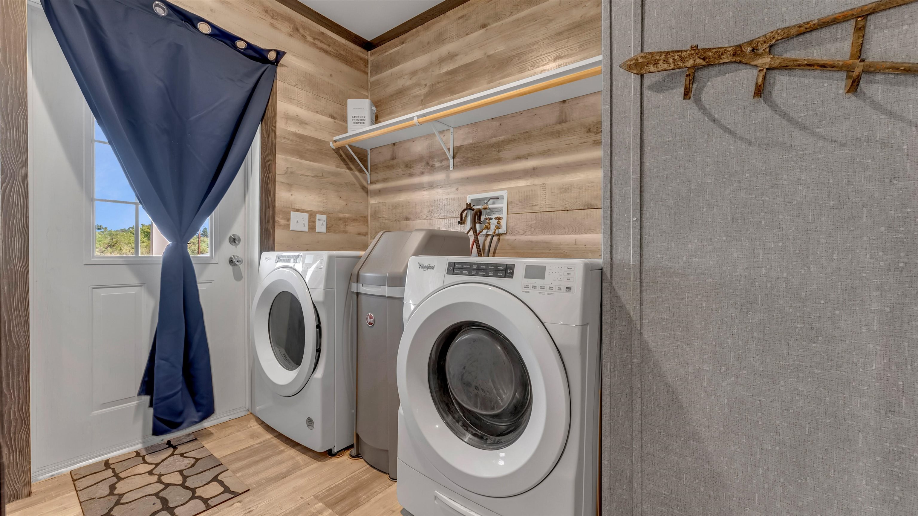 321 Flag Creek Ranch Circle Llano, TX 78643 - Photo 20 of 30 a utility room with dryer and washer