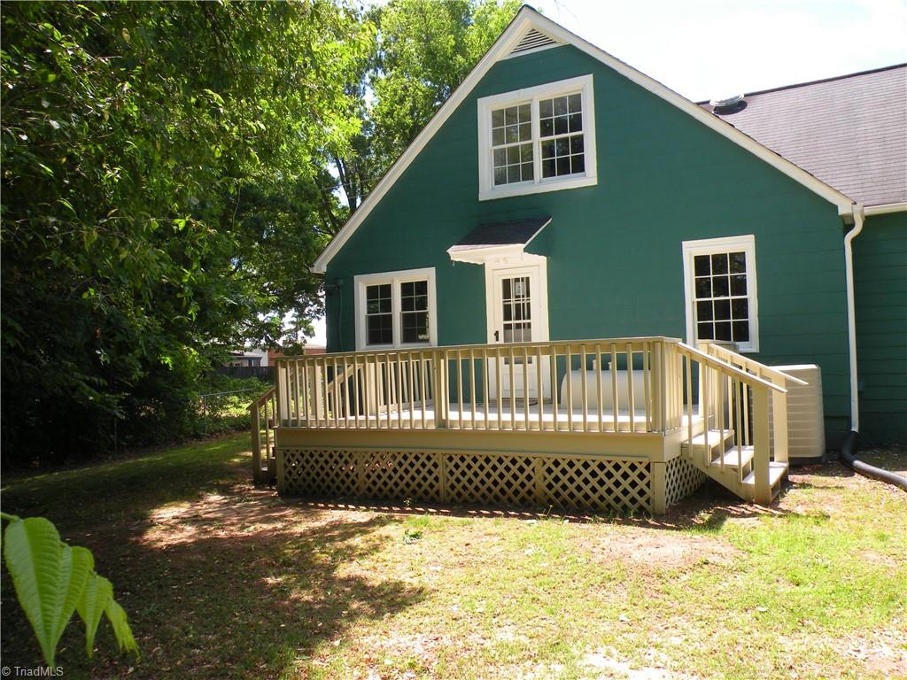 4723 Kirk Road Winston-Salem, NC 27103 - Photo 19 of 22 Backyard looking at deck