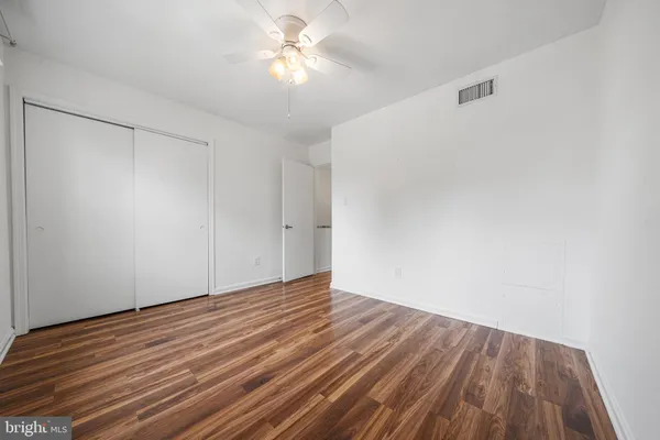wooden floor in an empty room