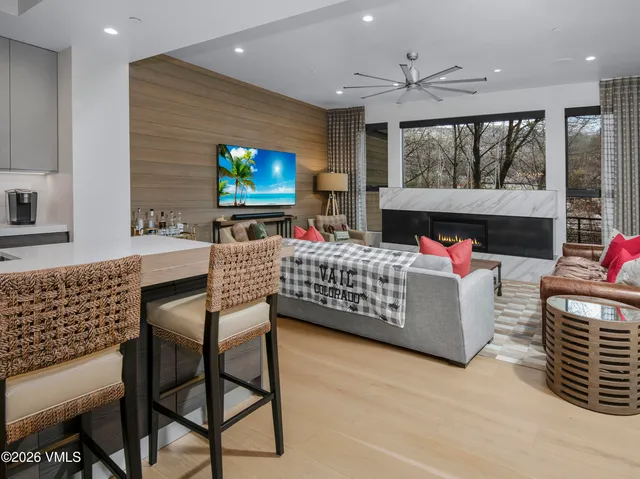 a kitchen with lots of counter top space