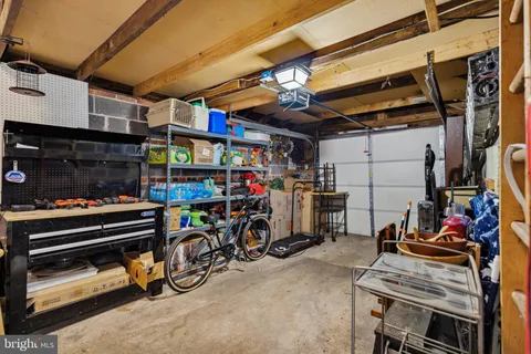 a view of storage and utility room