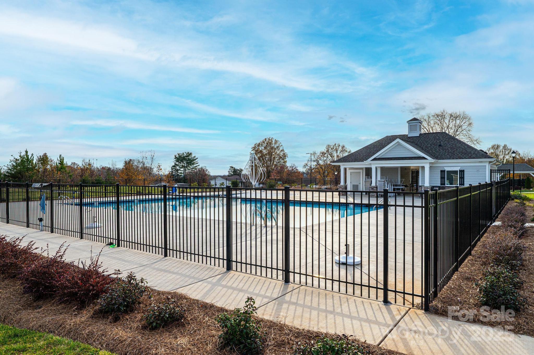 2542 Goose Fair Road Maiden, NC 28650 - Photo 48 of 48 a view of a wrought iron fences in front of house