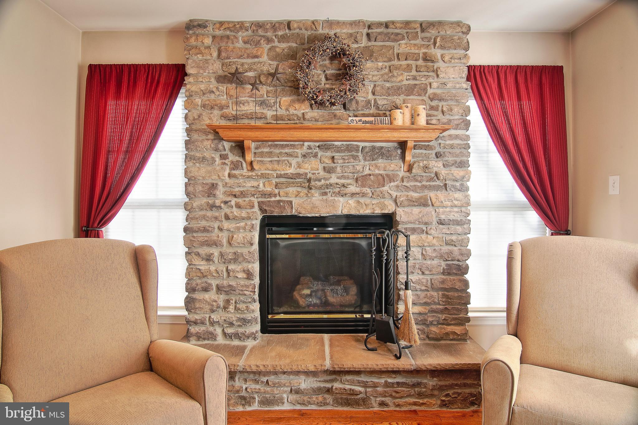1406 Orchard View Road Reading, PA 19606 - Photo 12 of 25 Family Room Fireplace