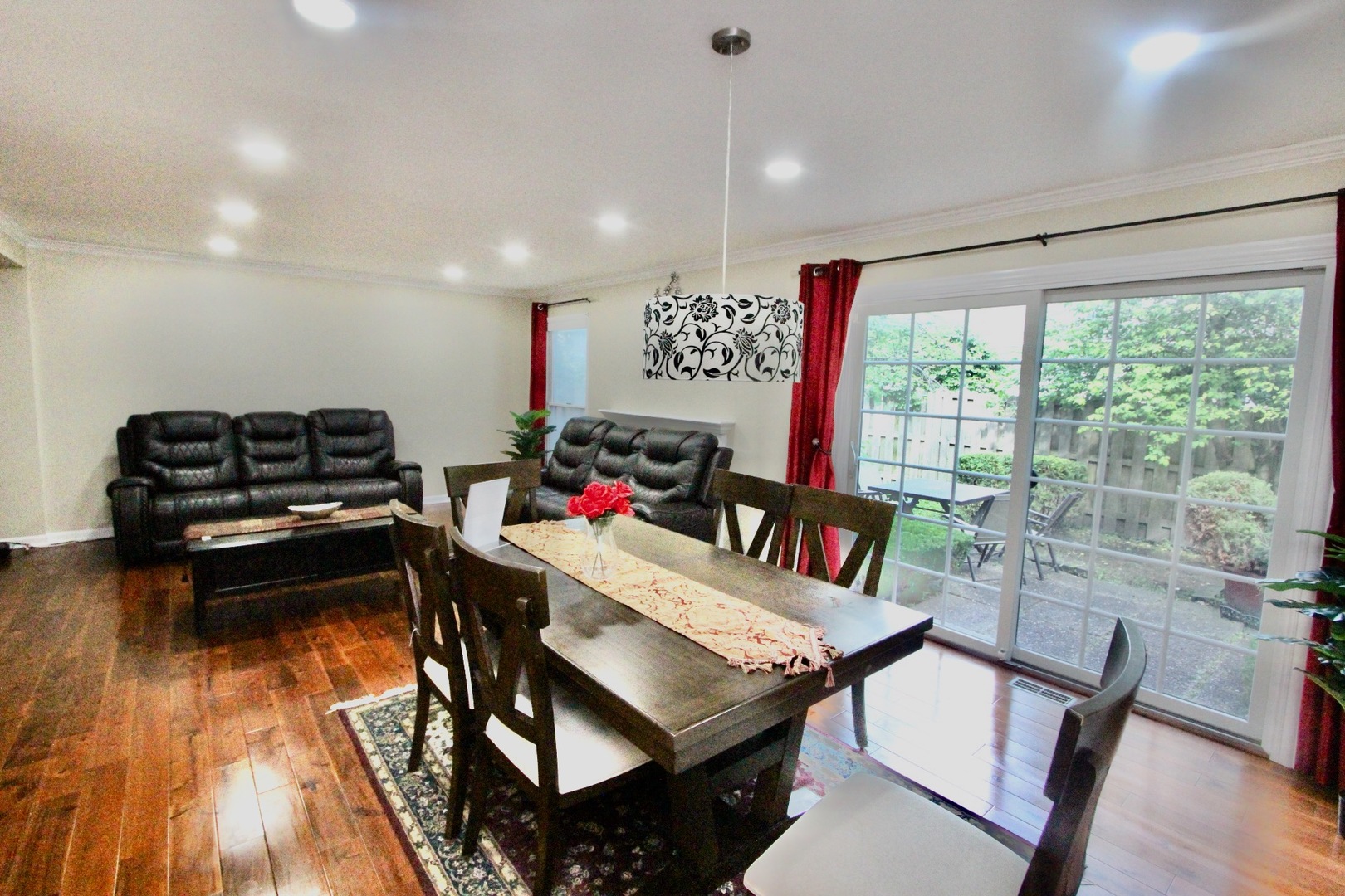 835 Suffield Square Lincolnshire, IL 60069 - Photo 16 of 44 a view of a dining room with furniture window and outside view